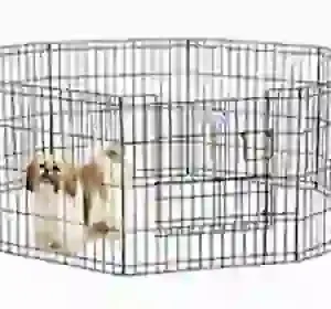 גדר גורים לכלב בינוני קטן גובה 76 סמ
